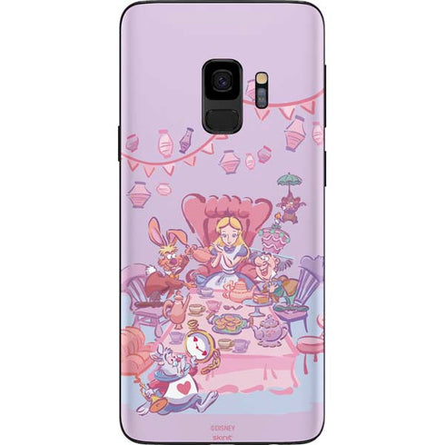 Disney Alice in Wonderland (animated) Mad Tea Party Galaxy S9 Skin